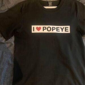 Number (N)ine 'I Heart Popeye" men's T-Shirt